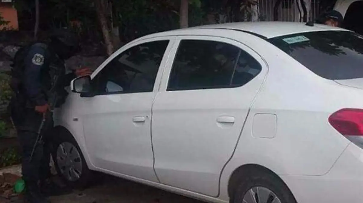 Vehículo recuperado con reporte de robo